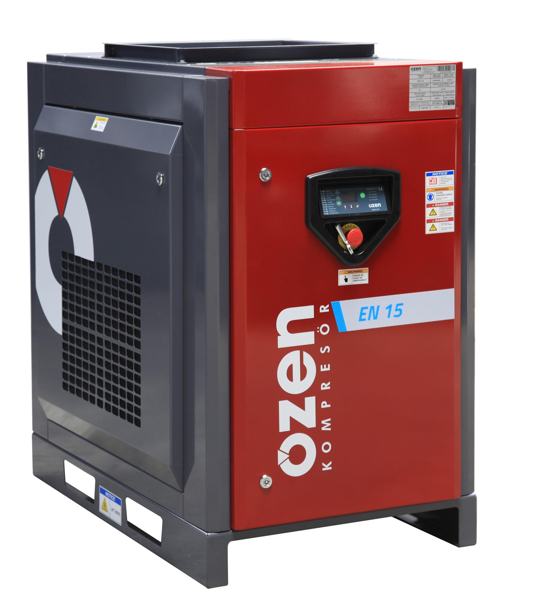 Винтовой компрессор Ozen EN 15 13 бар - интернет-магазин промышленного оборудования «Дюкон»