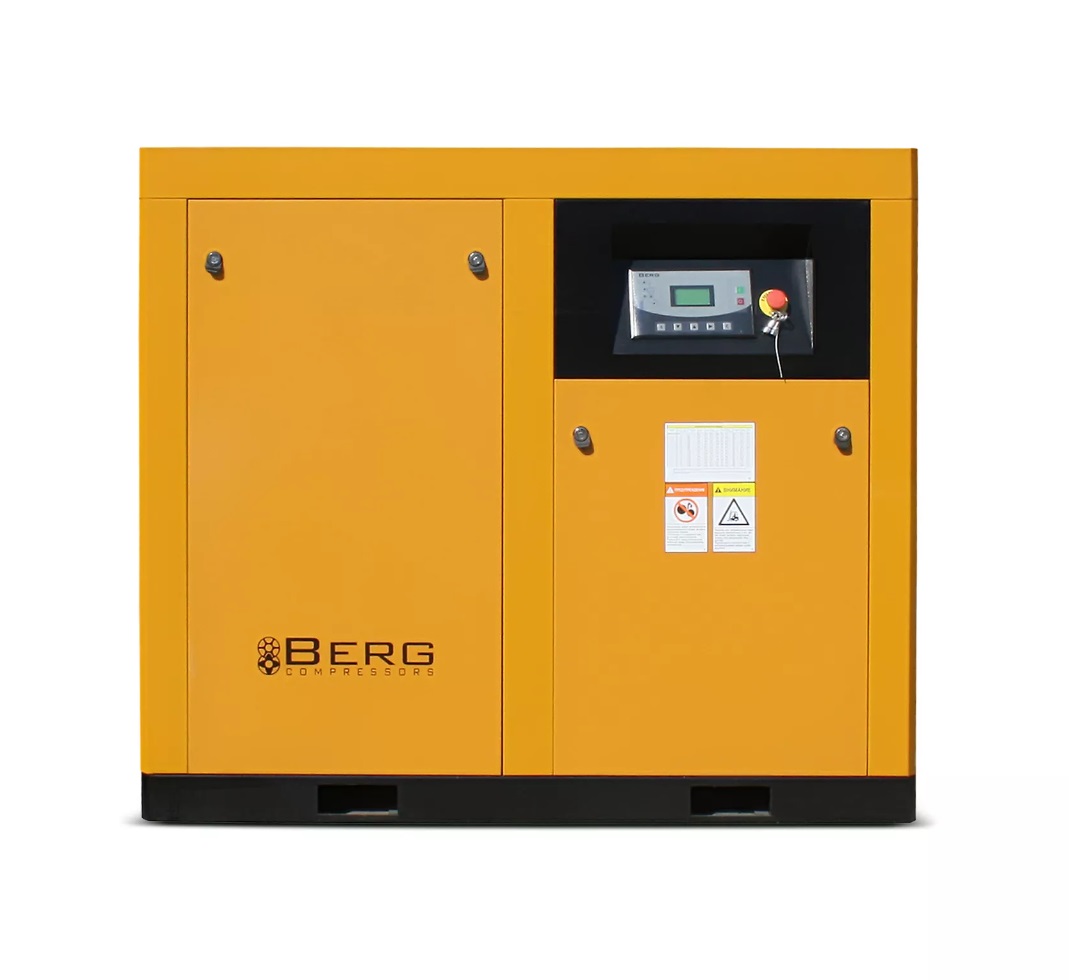 Винтовой компрессор BERG с прямым приводом ВК-75 7 бар (IP54) - интернет-магазин промышленного оборудования «Дюкон»