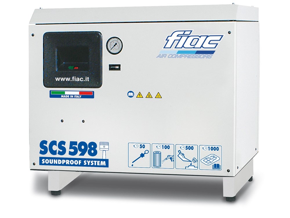 Поршневой компрессор с ременным приводом FIAC SCS 540 - интернет-магазин промышленного оборудования «Дюкон»