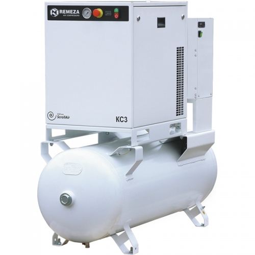 Спиральный безмаслянный компрессор REMEZA КС КС3-10-270 - интернет-магазин промышленного оборудования «Дюкон»