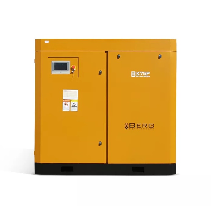 Винтовой компрессор BERG с ременным приводом ВК-75Р 10 бар (IP54) - интернет-магазин промышленного оборудования «Дюкон»