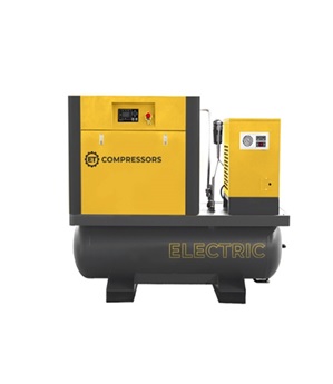 Винтовой компрессор на ресивере с осушителем и фильтрами ET-Compressors ET SL 15-16-500 ES (IP55) 1,2 16 бар - интернет-магазин промышленного оборудования «Дюкон»