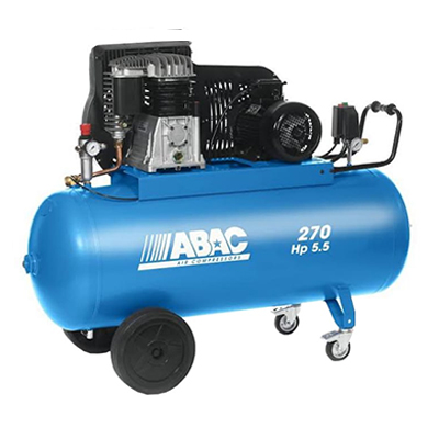 Маcляный компрессор с ременным приводом ABAC B5900B/270 CT5.5 V400 SUPRA - интернет-магазин промышленного оборудования «Дюкон»