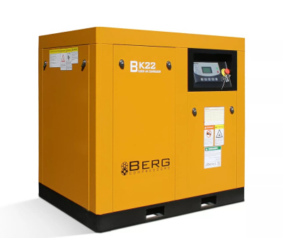 Винтовой компрессор BERG с прямым приводом ВК-22 12 бар (IP54) - интернет-магазин промышленного оборудования «Дюкон»