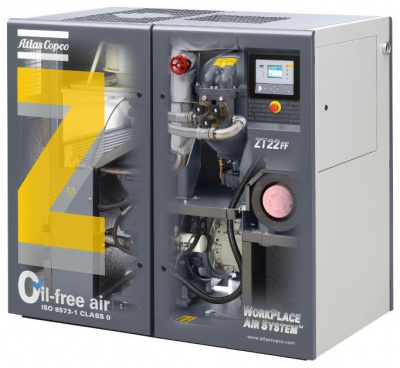 Зубчатый безмасляный компрессор Атлас Копко ZR 45 8,6P - интернет-магазин промышленного оборудования «Дюкон»