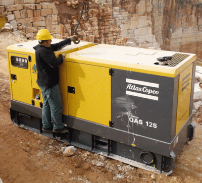 Дизельный генератор Atlas Copco QAS 125 - интернет-магазин промышленного оборудования «Дюкон»