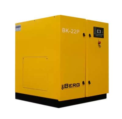 Винтовой компрессор BERG с ременным приводом ВК-22Р 10 бар (IP54) - интернет-магазин промышленного оборудования «Дюкон»
