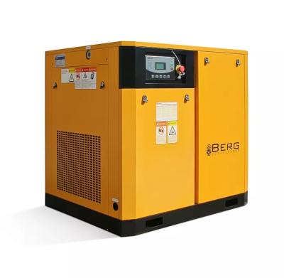 Винтовой компрессор BERG с ременным приводом ВК-37Р 10 бар (IP54) - интернет-магазин промышленного оборудования «Дюкон»