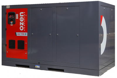 Винтовой компрессор Ozen OSC 110D 10 бар - интернет-магазин промышленного оборудования «Дюкон»