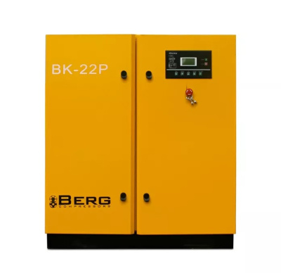 Винтовой компрессор BERG с ременным приводом ВК-22Р 7 бар (IP54) - интернет-магазин промышленного оборудования «Дюкон»