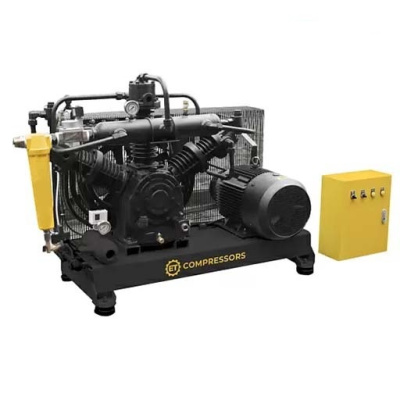Дожимной поршневой компрессор ET-Compressors ET PB 15-30 (со встроенным пультом управления) - интернет-магазин промышленного оборудования «Дюкон»