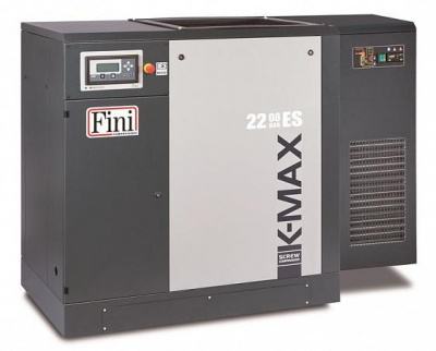 Винтовой компрессор Fini на раме с осушителем K-MAX 38-10 ES (G) - интернет-магазин промышленного оборудования «Дюкон»