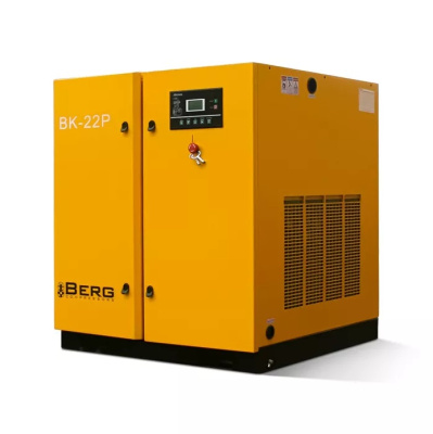 Винтовой компрессор BERG с ременным приводом ВК-22P 8 бар (IP23) - интернет-магазин промышленного оборудования «Дюкон»
