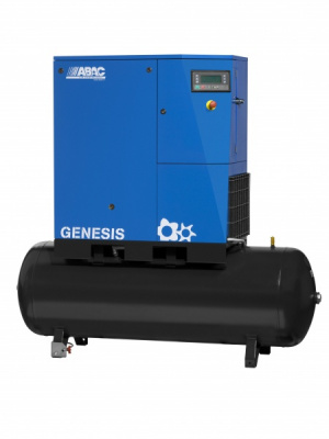 Винтовой компрессор ABAC GENESIS 11 с ресивером, осушителем и системой фильтрации - интернет-магазин промышленного оборудования «Дюкон»
