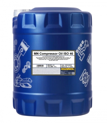 Компрессорное масло для винтовых компрессоров MANNOL COMPRESSOR OIL ISO 46 канистра 10 л.  - интернет-магазин промышленного оборудования «Дюкон»