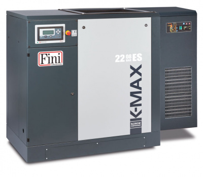 Винтовой компрессор Fini K-MAX 38-08 ES с осушителем - интернет-магазин промышленного оборудования «Дюкон»