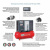 Винтовой компрессор Fini на ресивере с осушителем K-MAX 1513-500 ES VS - интернет-магазин промышленного оборудования «Дюкон»