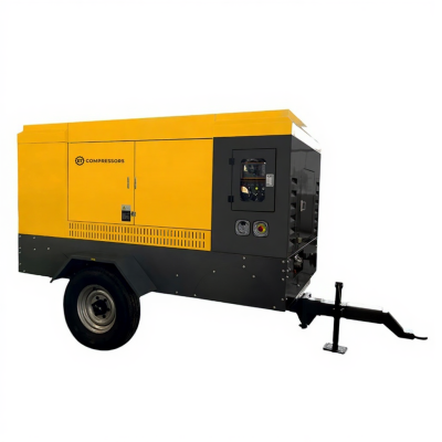 Дизельный передвижной компрессор ET-Compressors на шасси ET SDY 390T-18 - интернет-магазин промышленного оборудования «Дюкон»